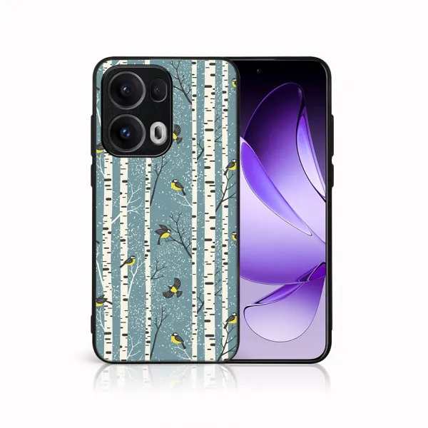 MY ART Kryt s vianočným dizajnom Oppo Reno13 Pro 5G BIRCH (072)