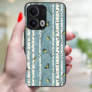 MY ART Kryt s vianočným dizajnom Oppo Reno13 Pro 5G BIRCH (072)