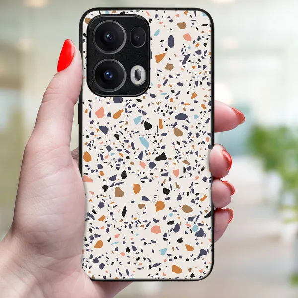 MY ART Ochranný kryt pre Oppo Reno13 Pro 5G BEIGE TERRAZZO (162)