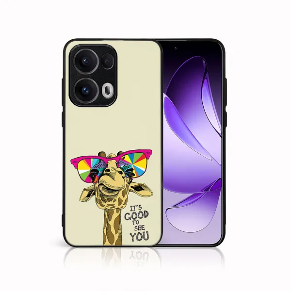 MY ART Ochranný kryt pre Oppo Reno13 Pro 5G GIRAFFE (180)