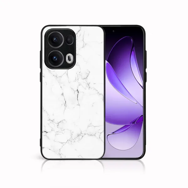MY ART Ochranný kryt pre Oppo Reno13 Pro 5G WHITE MARBLE (144)