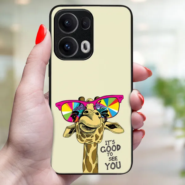 MY ART Ochranný kryt pre Oppo Reno13 Pro 5G GIRAFFE (180)