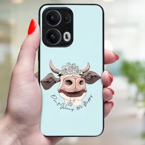 MY ART Ochranný kryt pre Oppo Reno13 Pro 5G HAPPY COW (181)