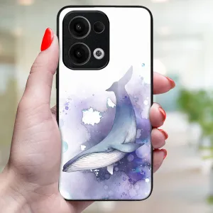 MY ART Ochranný kryt pre Oppo Reno13 5G WHALE (242)