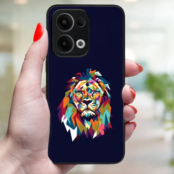 MY ART Ochranný kryt pre Oppo Reno13 5G LION (246)