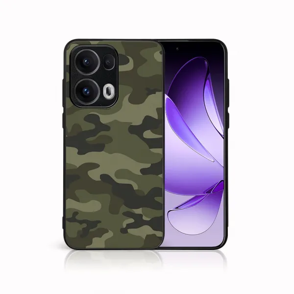 MY ART Ochranný kryt pre Oppo Reno13 Pro 5G GREEN CAMO (235)