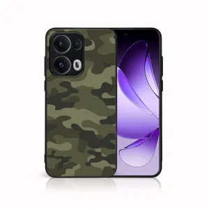 MY ART Ochranný kryt pre Oppo Reno13 Pro 5G GREEN CAMO (235)
