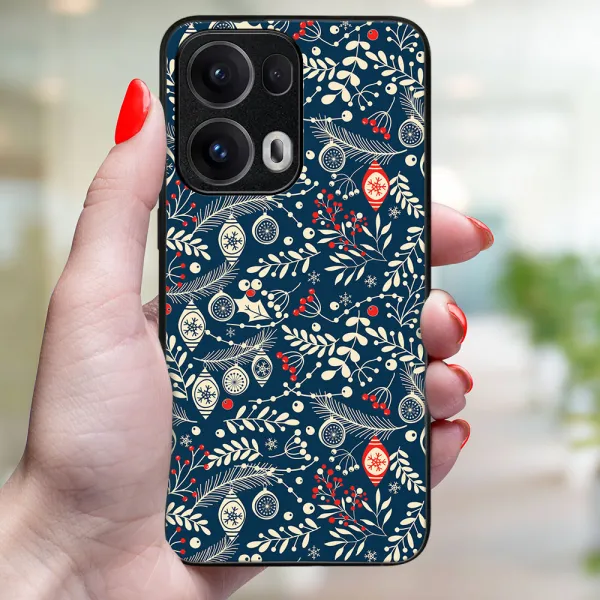 MY ART Kryt s vianočným dizajnom Oppo Reno13 Pro 5G MISTLETOE (070)