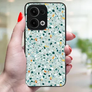 MY ART Ochranný kryt pre Oppo Reno13 5G BLUE TERRAZZO (164)