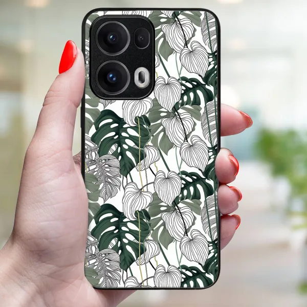 MY ART Ochranný kryt pre Oppo Reno13 Pro 5G LEAF (175)