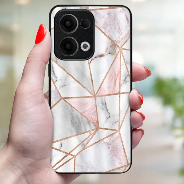 MY ART Ochranný kryt pre Oppo Reno13 5G PINK MARBLE (143)