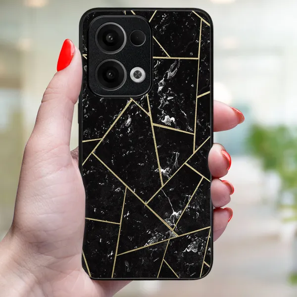 MY ART Ochranný kryt pre Oppo Reno13 5G POLYGONAL (150)