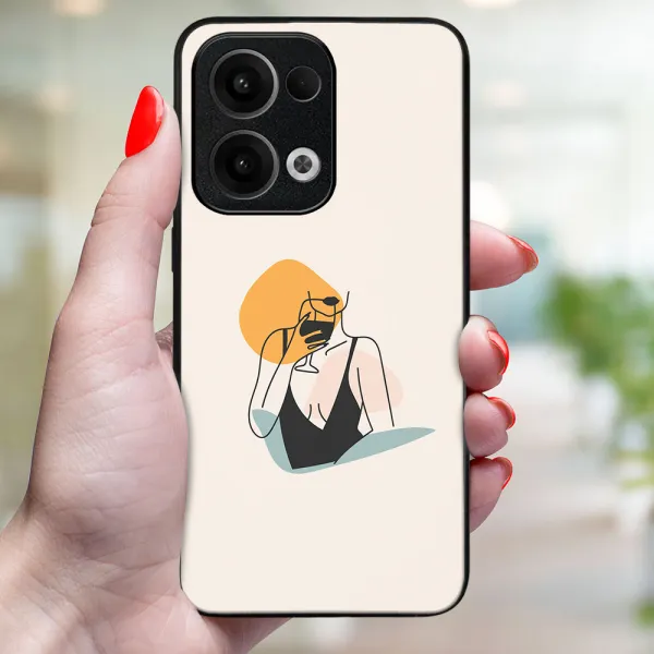 MY ART Ochranný kryt pre Oppo Reno13 5G WOMAN (197)