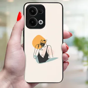 MY ART Ochranný kryt pre Oppo Reno13 5G WOMAN (197)
