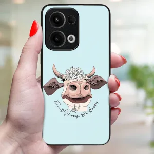 MY ART Ochranný kryt pre Oppo Reno13 5G HAPPY COW (181)