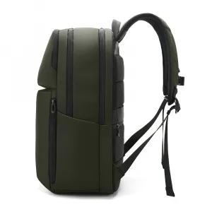 BANGE BG-3065 Priestranný batoh s priehradkou na notebook 15,6" zelený