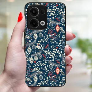 MY ART Kryt s vianočným dizajnom Oppo Reno13 5G MISTLETOE (070)