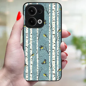 MY ART Kryt s vianočným dizajnom Oppo Reno13 5G BIRCH (072)