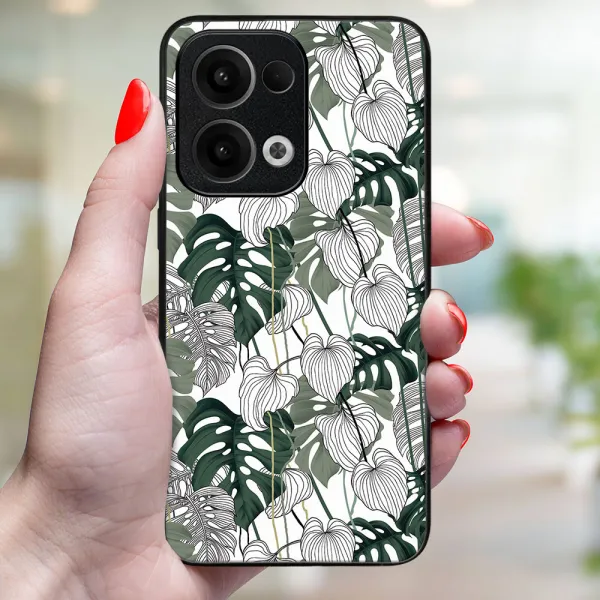 MY ART Ochranný kryt pre Oppo Reno13 5G LEAF (175)