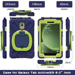STANDING ULTRA Odolný Kryt Samsung Galaxy Tab Active5 tmavomodrý