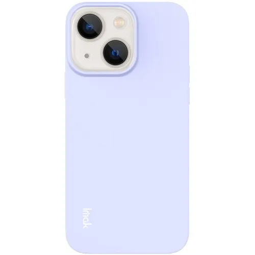 IMAK RUBBER Gumený kryt Apple iPhone 13 svetlomodrý