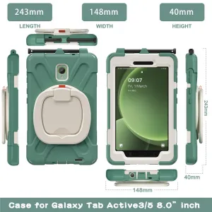 STANDING ULTRA Odolný Kryt Samsung Galaxy Tab Active5 zelený