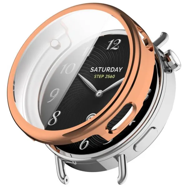 TPU FULL COVER Kryt pre Xiaomi Watch S4 41mm ROSE GOLD