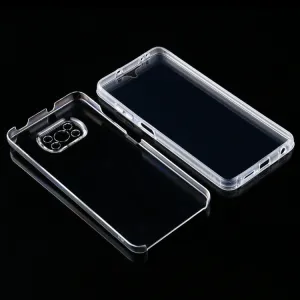 Ochranný obojstranný obal Xiaomi Poco X3 NFC / X3 Pro priehľadný