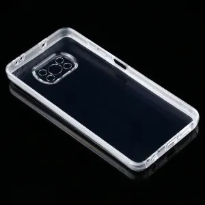 Ochranný obojstranný obal Xiaomi Poco X3 NFC / X3 Pro priehľadný