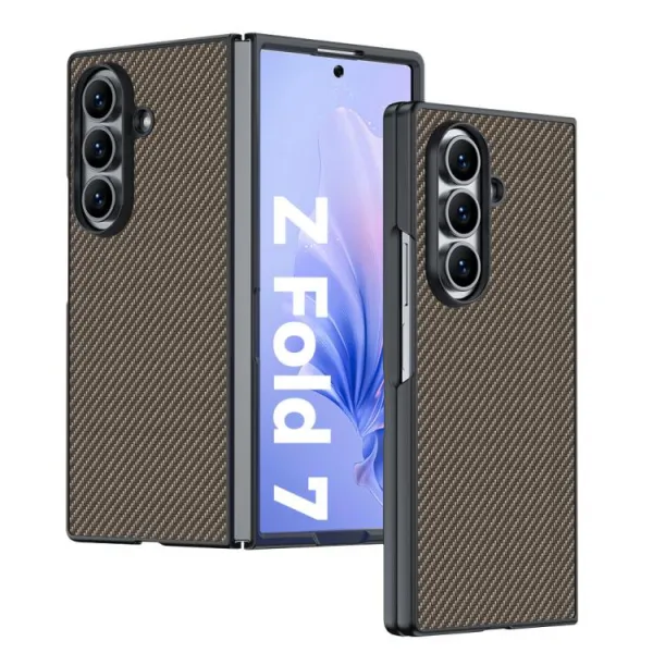 CARBON Ochranný obal pre Samsung Galaxy Z Fold7 5G GOLD