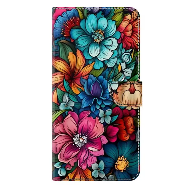 ART Peňaženkový kryt pre Honor 400 Pro 5G FLOWERS