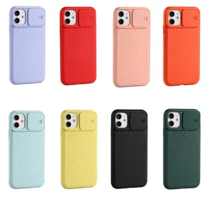 SLIDE Ochranný kryt Apple iPhone 12 / 12 Pro červený