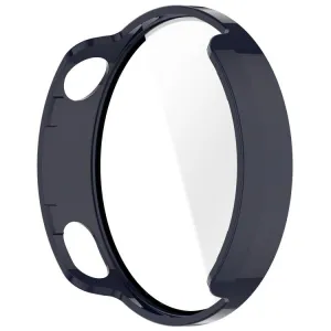 PC FULL COVER Plastový kryt so sklom pre Xiaomi Watch S4 41mm modrý