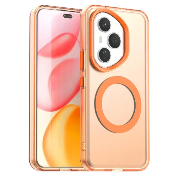 CANDY MAGSAFE Ochranný obal pre Honor 400 Pro 5G oranžový