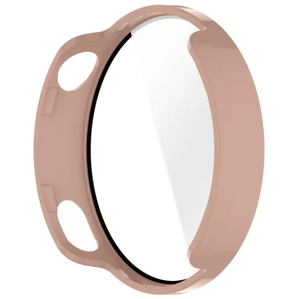 PC FULL COVER Plastový kryt so sklom pre Xiaomi Watch S4 41mm ružový