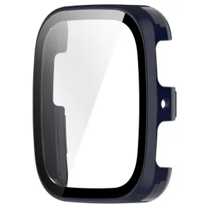 PC FULL COVER Plastový kryt so sklom pre Amazfit Active 2 (Square) modrý