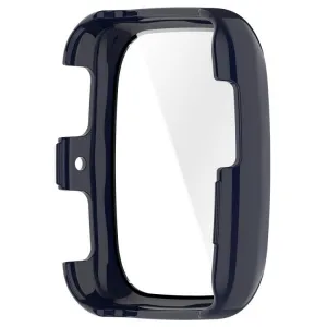 PC FULL COVER Plastový kryt so sklom pre Amazfit Active 2 (Square) modrý