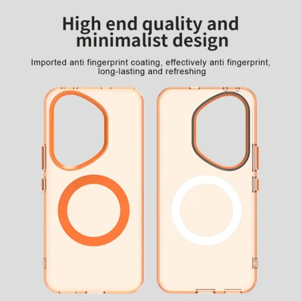 CANDY MAGSAFE Ochranný obal pre Honor 400 Pro 5G oranžový