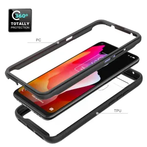 DUAL Ochranný kryt TCL 10L modrý