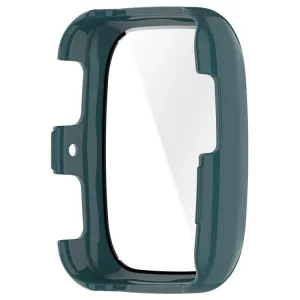PC FULL COVER Plastový kryt so sklom pre Amazfit Active 2 (Square) zelený