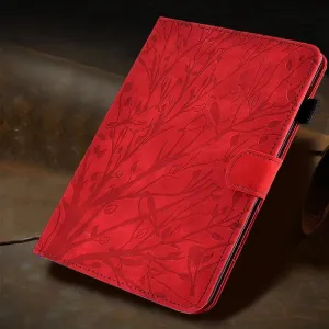ART BIRDS Zaklápací obal pre Xiaomi Redmi Pad 2 červený