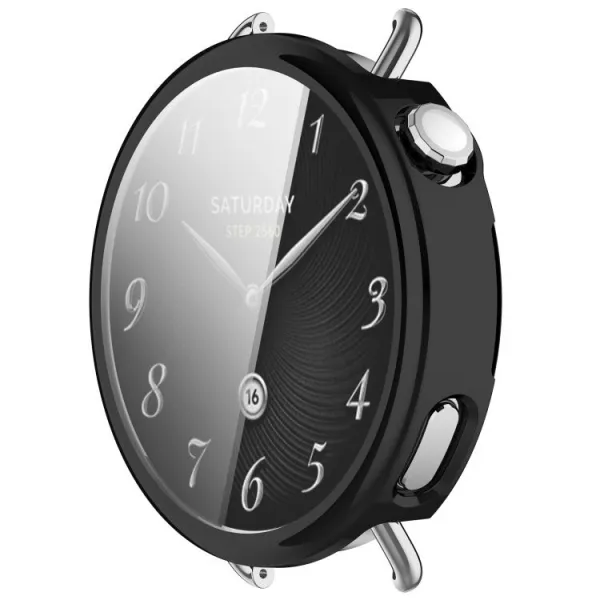 TPU FULL COVER Kryt pre Xiaomi Watch S4 41mm čierny
