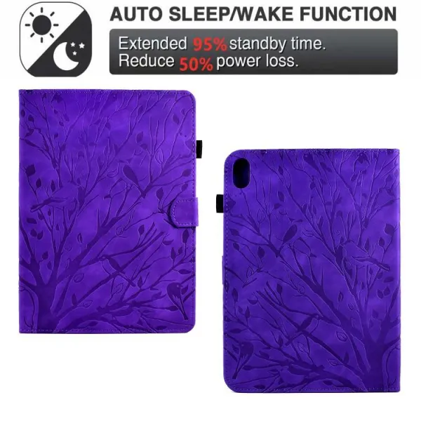 ART BIRDS Zaklápací obal pre Xiaomi Redmi Pad 2 fialový