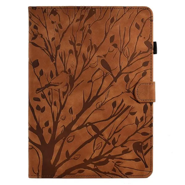 ART BIRDS Zaklápací obal pre Xiaomi Redmi Pad 2 hnedý
