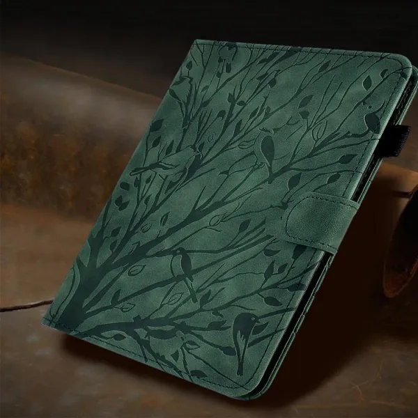 ART BIRDS Zaklápací obal pre Xiaomi Redmi Pad 2 zelený