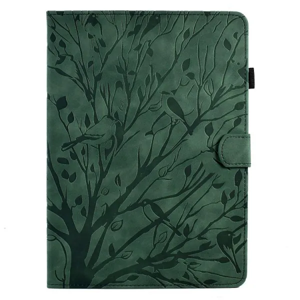 ART BIRDS Zaklápací obal pre Xiaomi Redmi Pad 2 zelený