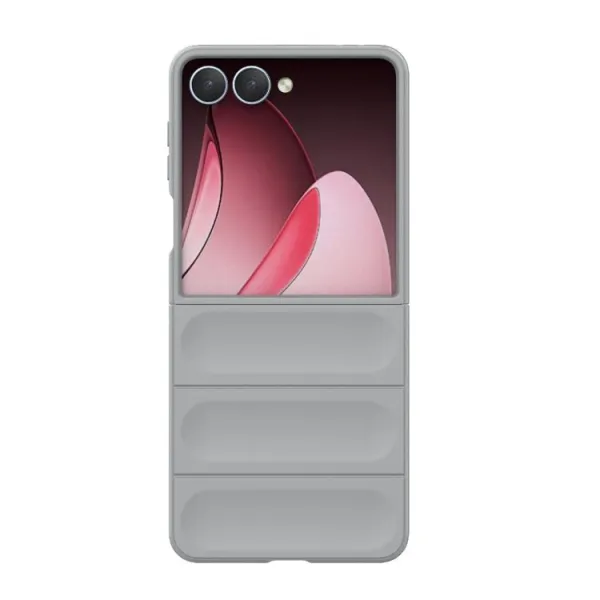 STEPS Ochranný kryt pre Samsung Galaxy Z Flip7 5G svetlošedý