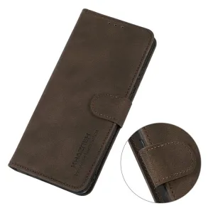 KHAZNEH MATTE Zaklápacie puzdro pre Xiaomi Poco F7 hnedé