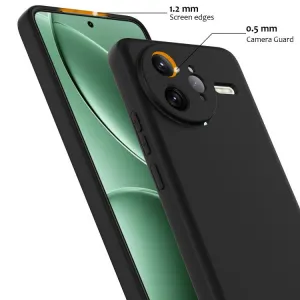 RUBBER MAGSAFE Silikónový kryt pre Xiaomi Poco F7 Ultra BLACK