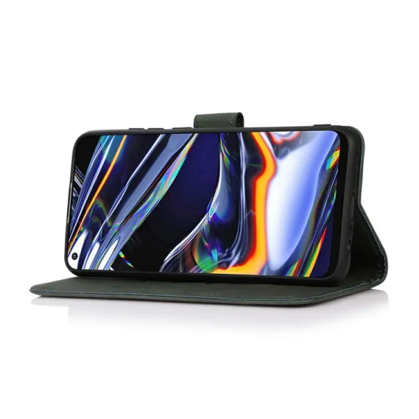 KHAZNEH MATTE Zaklápacie puzdro pre Xiaomi Poco F7 tmavozelené